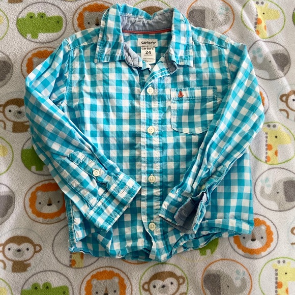 Carter’s button down shirts - Picture 2 of 3